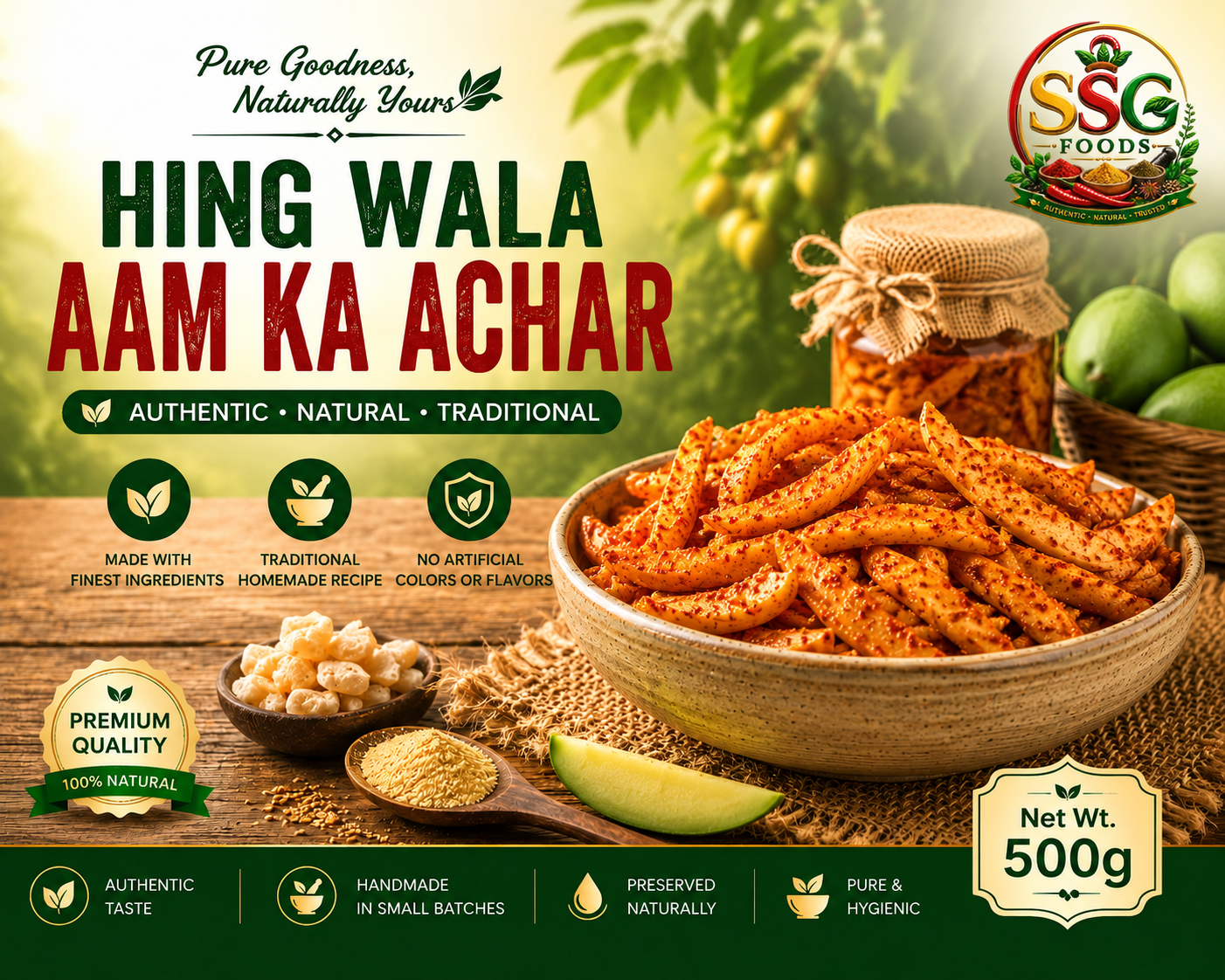 Hing Mango Pickle